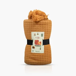 شال مبل پادینا رنگ دارچینی