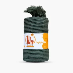 شال مبل کارما - سبز ارتشی, 180 * 140 سانتی متر