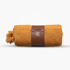 شال مبل لونا - دارچینی, 180 * 140 سانتی متر