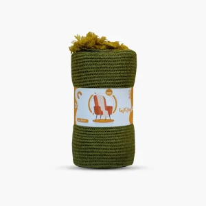 شال مبل کارما - زیتونی روشن, 180 * 140 سانتی متر