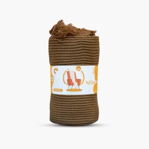 شال مبل کارما - شتری, 180 * 140 سانتی متر