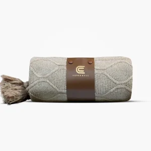 شال مبل لونا - نسکافه‌ای ملانژ, 180 * 140 سانتی متر